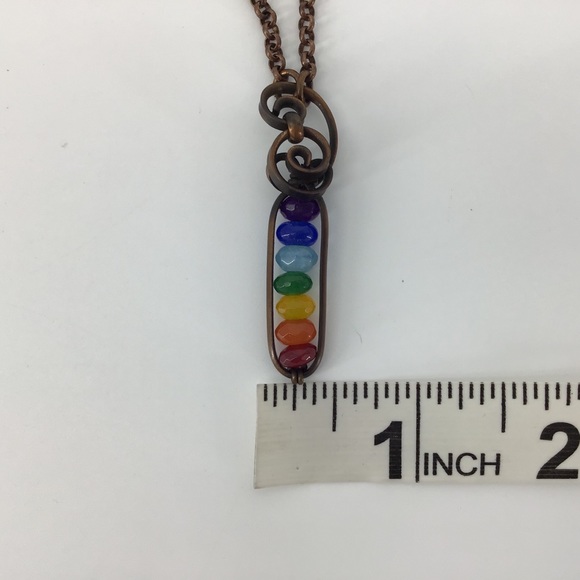 ROY G BIV Hand Crafted Necklace - Picture 12 of 13